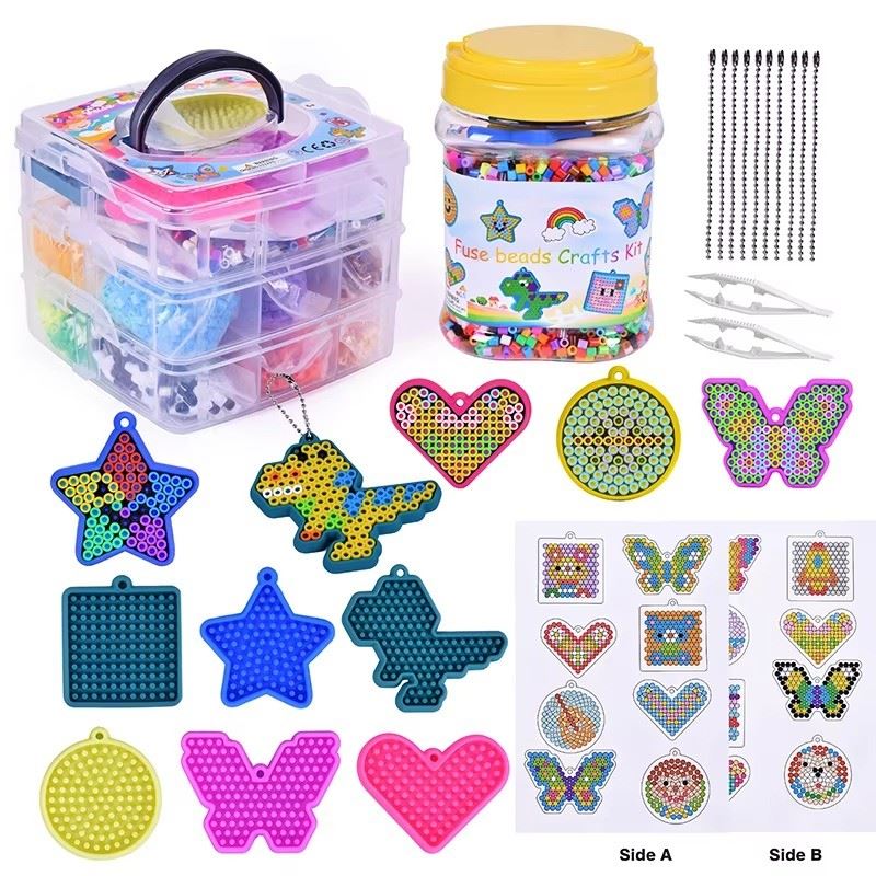 No-Iron 5mm Fuse Beads Craft Kit factory