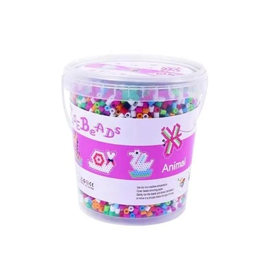 동물 테마 퓨즈 비즈 버킷 키트
